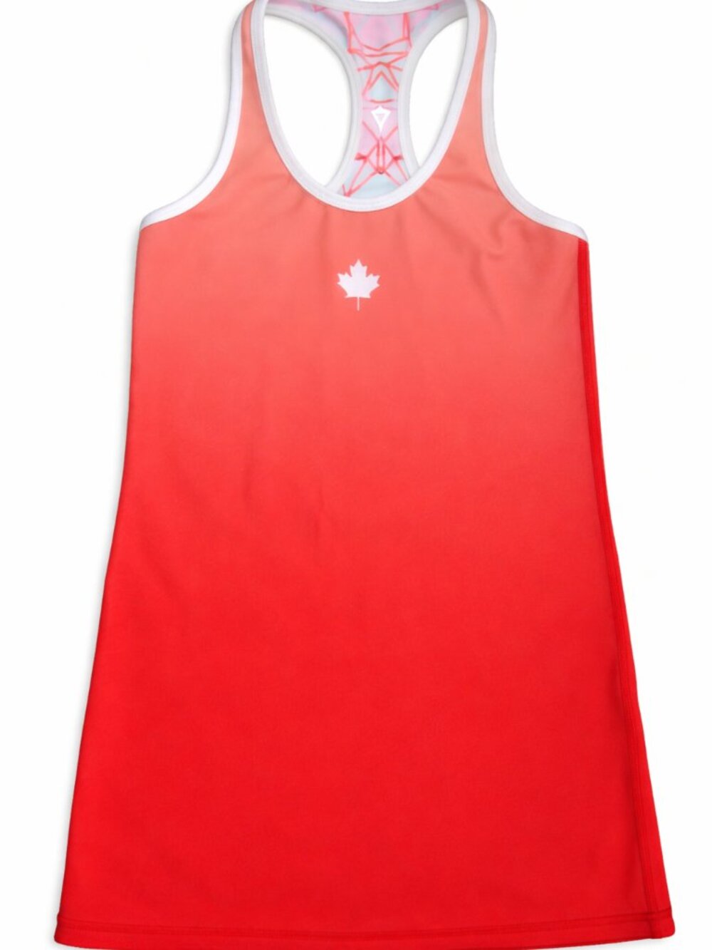 Ivivva by Lululemon🍋 Keep Ur Cool Racer Colours reversible Canada red size 10